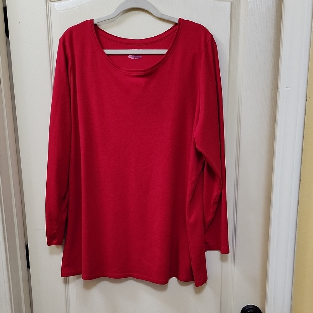 LANE BRYANT LONG-SLEEVE SHIRT